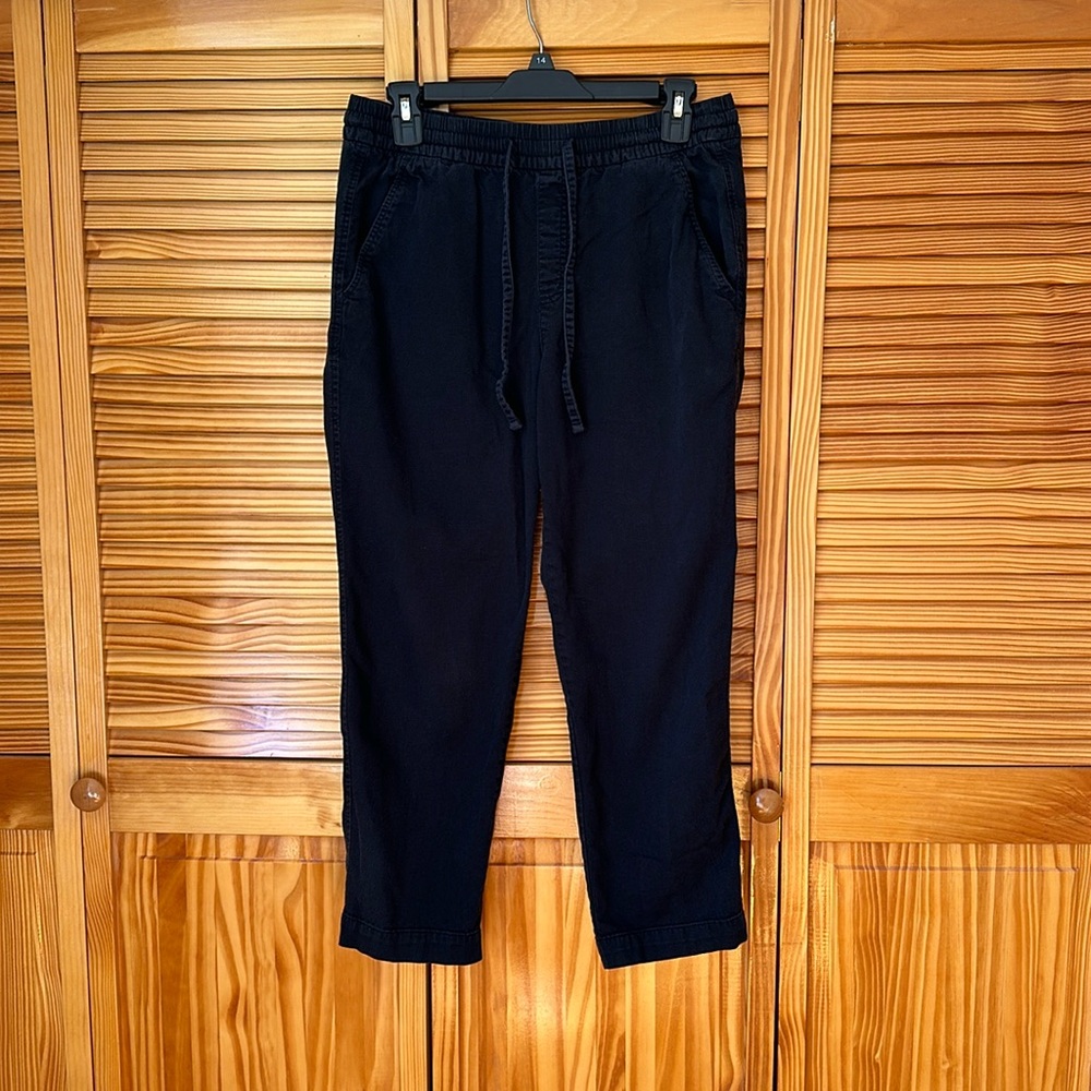 black faded gap easy pants